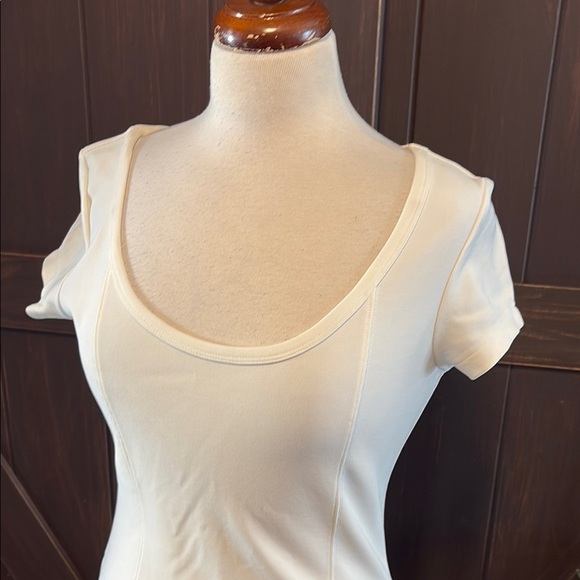 Boston Proper Cream Dress - Picture 3 of 6